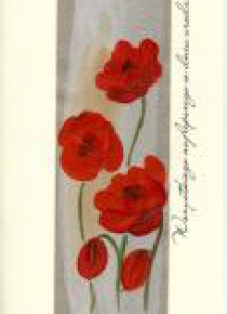 Karnet Urodziny DL U07 - Maki