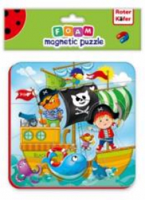 Miękkie magnetyczne puzzle Piraci