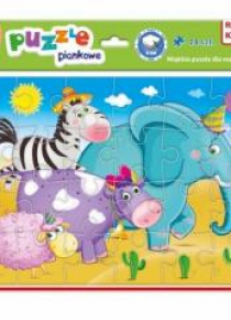 Miękkie puzzle A4 Śmieszne zdjęcia Podróż zwierząt