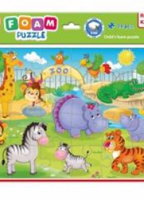 Miękkie puzzle A4 Śmieszne zdjęcia Zoo
