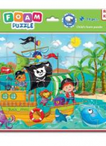 Miękkie puzzle A4 Śmieszne zdjęcia Piraci