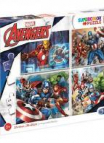 Puzzle 20+60+100+180 Superkolor The Avengers