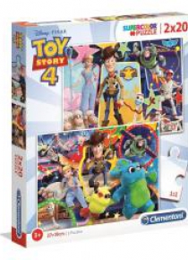 Puzzle 2x20 Super kolor Toy story 4