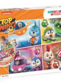 Puzzle 40 podłogowe Super kolor Top Wing