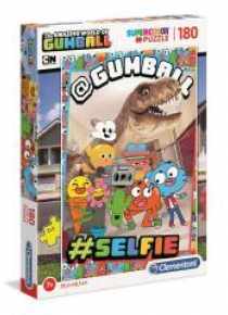 Puzzle 180 Super kolor Gumball