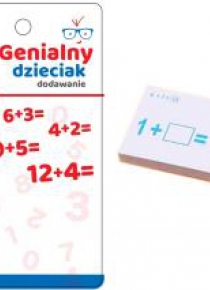 Genialny dzieciak - fiszki matematyczne dodawanie
