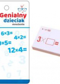 Genialny dzieciak - fiszki matematyczne mnożenie