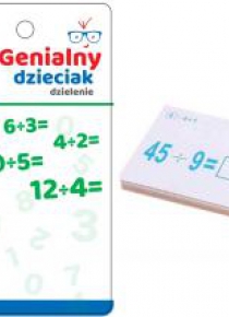 Genialny dzieciak - fiszki matematyczne dzielenie