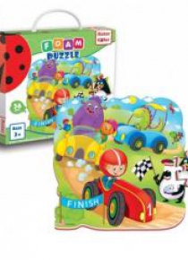 Miękkie puzzle Wyścigi