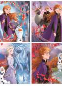 Puzzle ramkowe 15 Super kolor Frozen 2