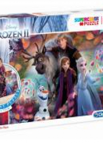 Puzzle 40 podłogowe Super kolor Frozen 2