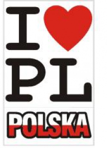 Naklejki papierowe - Polskie symbole