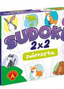 Sudoku 2x2 Zwierzęta ALEX