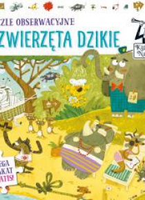Kapitan Nauka. Puzzle obserwacyjne. Dzikie zwierz.