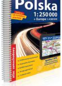 Atlas samochodowy Polska 1:250 000 w.2020/2021