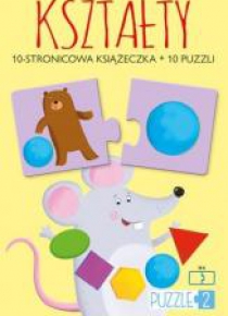 Kształty. Książeczka + 10 puzzli