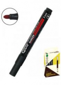 Marker permanentny GR-103R czarny (12szt) GRAND