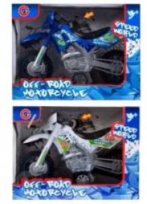 Motocykl światło i dźwięk + akcesoria