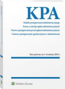 Kodeks postępowania administracyjnego w.2019
