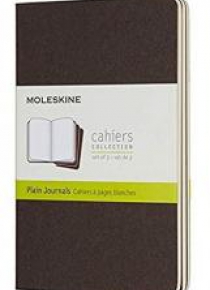 Zestaw 3 zeszytów Cahier Journals 9x14 gładki