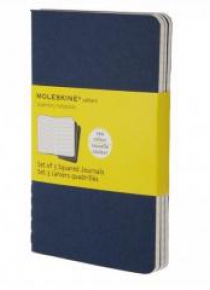 Zestaw 3 zeszytów Cahier Journals 9x14 kratka