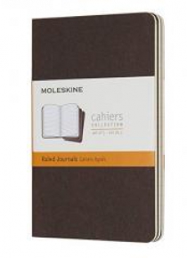 Zestaw 3 zeszytów Cahier Journals 9x14 linia