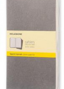 Zestaw 3 zeszytów Cahier Journals 13x21 kratka