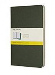 Zestaw 3 zeszytów Cahier Journals 13x21 kratka