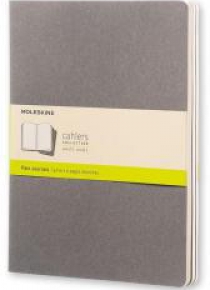 Zestaw 3 zeszytów Cahier Journals 19x25 gładki