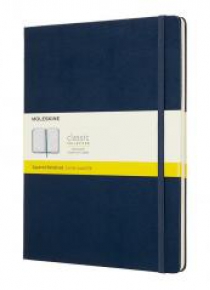 Notes Classic 19x25 tw. kropki szafirowy