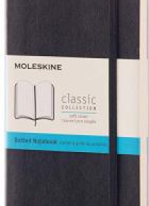 Notes Classic 9x14 miękka op. kropki czarny
