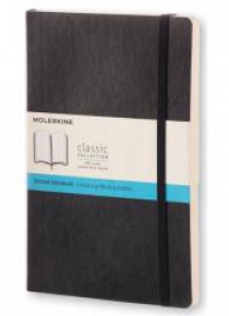 Notes Classic 13x21 miękka op. kropki czarny