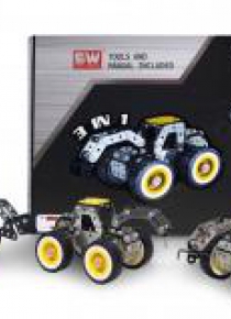 Traktor metal 3w1 do skręcania 279 el.