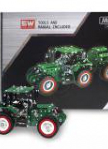 Traktor z przyczepą metal do skręcania 635 el.