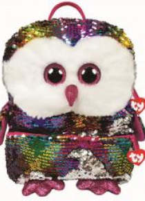 Ty Fashion - Cekinowy Plecak duży - Sowa
