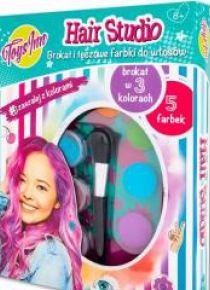 Hair Studio - Farbki i brokat do włosów