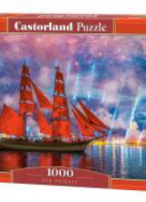 Puzzle 1000 Czerwona Fregata CASTOR