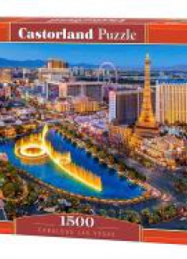Puzzle 1500 Fantastyczne Las Vegas CASTOR