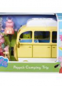 Peppa Pig - Kamper z akcesoriami + 4 figurki