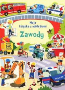 Moja książka z naklejkami. Zawody
