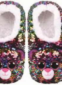 TY Fashion Dotty - Cekinowe pantofle Lampart
