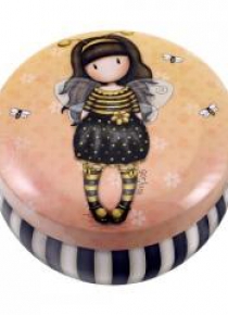 Blaszane pudełko na ozdoby - Bee Loved