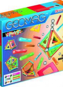 Geomag Klocki magnetyczne Confetti 32 el.