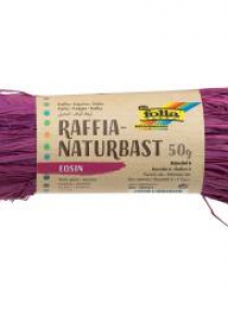 Rafia naturalna karminowy FOLIA PAPER