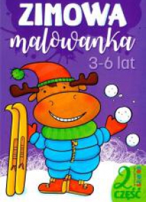Zimowa malowanka. 3-6 lat cz.2