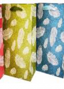 Torebka Lux Piórka z brokatem 18x23x10 ROZETTE
