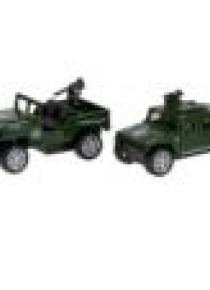 Auto wojskowe metalowe 7cm