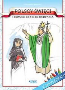 Polscy święci. Obrazki do kolorowania