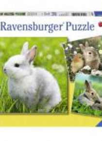 Puzzle 3x49 Delikatne króliczki