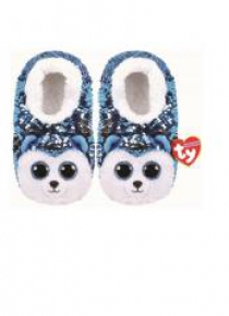 Ty Fashion Shlush - Cekinowe kapcie Husky rozm L